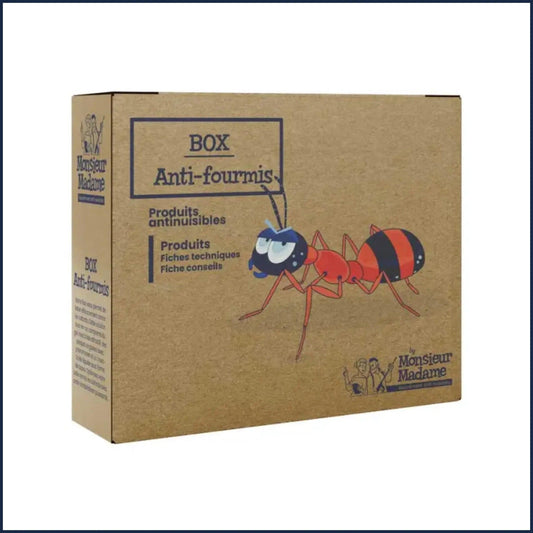 Box Anti Fourmis - Kit avec un ensemble de produits pour traiter et prévenir une infestation de fourmis -  Monsieur Madame Anti Nuisibles