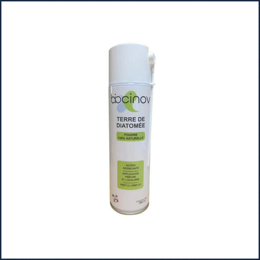 Terre de Diatomée Spray Aérosol – Solution Naturelle contre Punaises de Lit, Cafards, Puces et Plus - Insecticide 100 % écologique et naturel.  - Monsieur Madame Anti Nuisibles